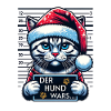 Santa Claus Funny Cats Christmas