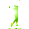 Motif Golf Golfer Gift