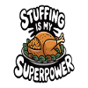 Dinde drôle de Thanksgiving