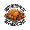 Dinde drôle de Thanksgiving