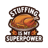 Dinde drôle de Thanksgiving