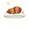 Official Sleeping Shirt Dachshund Pair