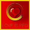 Herz - Love is red