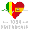 Mali and Spain 100% friendship