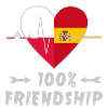Poland and Spain 100% friendship