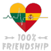 Lithuania and Spain 100% friendship