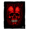 Two red skulls