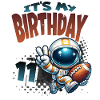 Astronaut 11th Birthday Football