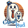 Ghoul Dad Funny Ghost Motif