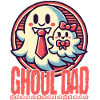 Ghoul Dad Stylish Ghost Motif