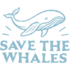 Save the whales marine animals