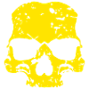 Yellow skull
