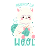Alpaca with wool