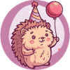 Hedgehog Birthday Comic