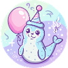 Seal Animal Birthday Comic