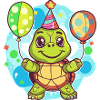 Turtle Birthday Comic
