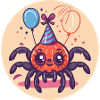 Spider Tarantula Birthday Comic