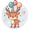 Deer Birthday Comic