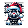Santa Claus Funny Cats Christmas