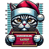 Santa Claus Funny Cats Christmas