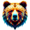 Polygonaler Bär