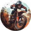 Experience unlimited freedom on motocross