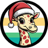 Giraffe Christmas Animal