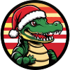 Alligator Christmas Animal