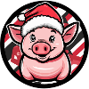 Pig Christmas Animal