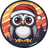 Owl Christmas Animal