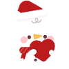 Snowman Christmas Love