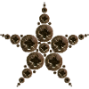 Star made of screws
