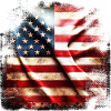 Flagge Amerika Grunge