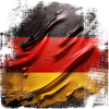 Deutschlandflagge grunge