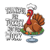 Lustiger Thanksgiving Truthahn