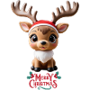 Cute Christmas reindeer