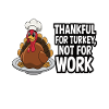 Dinde drôle de Thanksgiving
