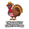 Lustiger Thanksgiving Truthahn