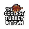 Lustiger Thanksgiving Truthahn