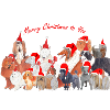 Christmas dogs Christmas dogs1