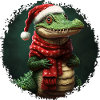 Noël crocodile