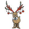 Weihnachtsrentier