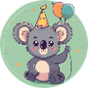 Koala Birthday Comic