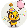 Bee Birthday Comic