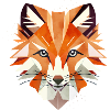 Fascinating fox in warm colours