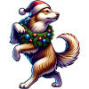 Funny Christmas Dog Walks