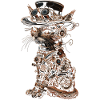 Steampunk-katze