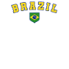 Brasile Brasile camicia brasiliana Rio de Janeirao brasiliana