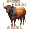 BULLE SOMETIMES I FEEL LIKE A BULL
