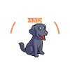 Coffee and Labrador Retriever